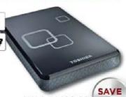 2.5" Toshiba Portable Hard Drive-1TB