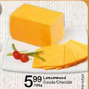 Lancewood Gouda/Cheddar-100gm