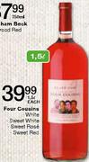 Four Cousins Sweet Red-1.5Ltr