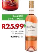 Hill & Dale Dry Rose Merlot-750ml