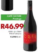 Cafe Culture Pinotage-750ml
