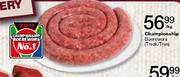 Championship Boerewors (Thick/Thin) - Per Kg
