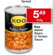 Koo Baked Beans In Tomato Sauce - 410gm
