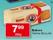 Bakers Tennis Biscuits - 200gm