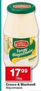 Crosse & Blackwel Mayonnaise - 750gm