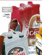 Castle Lager Beer NRB-6x340ml
