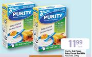 Purity 3rd Food Baby Cereal Add milk Assorted-200gm Each