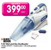 Black & Decker 7.2V Wet And Dry Dustbuster-WV7215