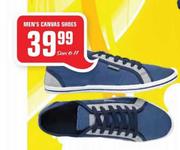 Men's Canvas Shoes (Size 6-11)