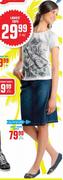 Ladies Denim Skirts (Size 32-42)