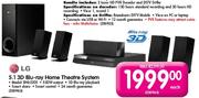 LG 5.1 3D Blu-Ray Home Theatre System-BH62205
