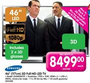 Samsung FHD 3D LED TV-46"(117cm)