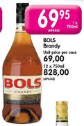 BOLS Brandy - 1 x 750ml