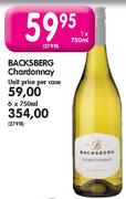 Backsberg Chardonnay - 1 x 750ml