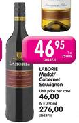 Laborie Merlot/ Cabernet Sauvignon - 1 x 750ml