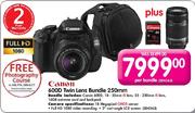 Canon 600D Twin Lens Bundle 250mm