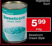 Housebrand Sweetcorn Cream Style-410g
