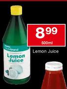 Housebrand Lemon Juice-500ml