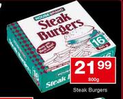 Housebrand Steak Burgers-800g 