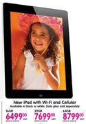 16GB iPad With Wi-Fi & Cellular-Each