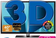 Samsung 40" (102cm) 3D Full HD LED Tv