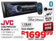 JVC USB/MP3/CD Player (KD731BT)