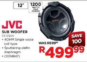 JVC 12" Subwoofer (CSG1200)