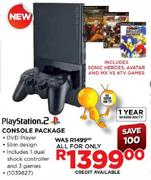 PS2 Console Package