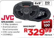 JVC 6x9" 3 Way Speakers(CSV6937)