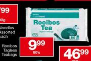 Housebrand Rooibos Teabags-80's
