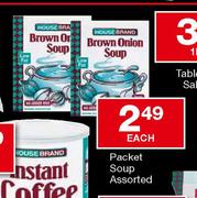 Housebrand Packet Soup-Each