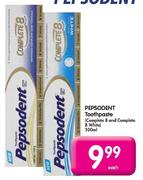 Pepsodent Toothpaste-100ml Each