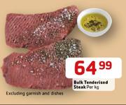 Bulk Tenderised Steak-Per Kg