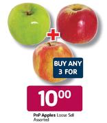 Pnp Apples Loose Sell Assorted-3's