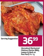 Uncooked Marinated Chicken Flattie-Per Kg