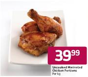 Uncooked Marinated Chicken Portions-Per Kg