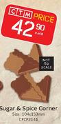 Sugar & Spice Corner 104x153mm(CFCF2141)-Each