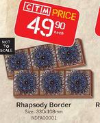 Rhapsody Border 330x108mm(NDFA00001)-Each