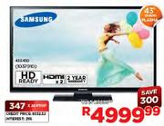 Samsung 43" (109cm) HD Ready Plasma (43E450)