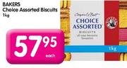 Bakers Choice Assorted Biscuits-1kg Each
