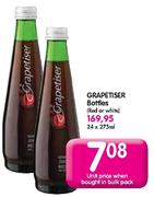 Grapetiser Bottles(Red or White)-24x275ml