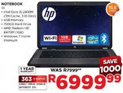 HP Notebook(G6)