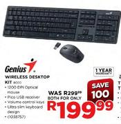 Genius Wireless Desktop Kit(8000)