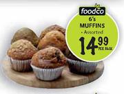 Foodco Muffins Assorted-6's Per Pack