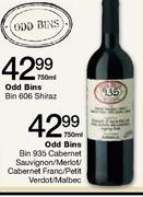 Odd Bins 935 Cabernet Sauvignon/Merlot/Cabernet Franc/Petit Verdot/Malbec-750ml 