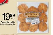 Forneria Italia Butter Croissants-10's