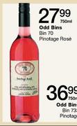 Odd Bins 70 Pinotage Rose-750ml