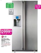 LG Side-By-Side Fridge With Ice/Water Dispenser-574ltr Each