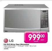 LG Grill Mirror Door Microwave-26ltr Each