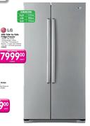 LG Side-By-Side Fridge/Freezer-608ltr Each